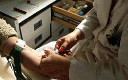 Blood Tacking